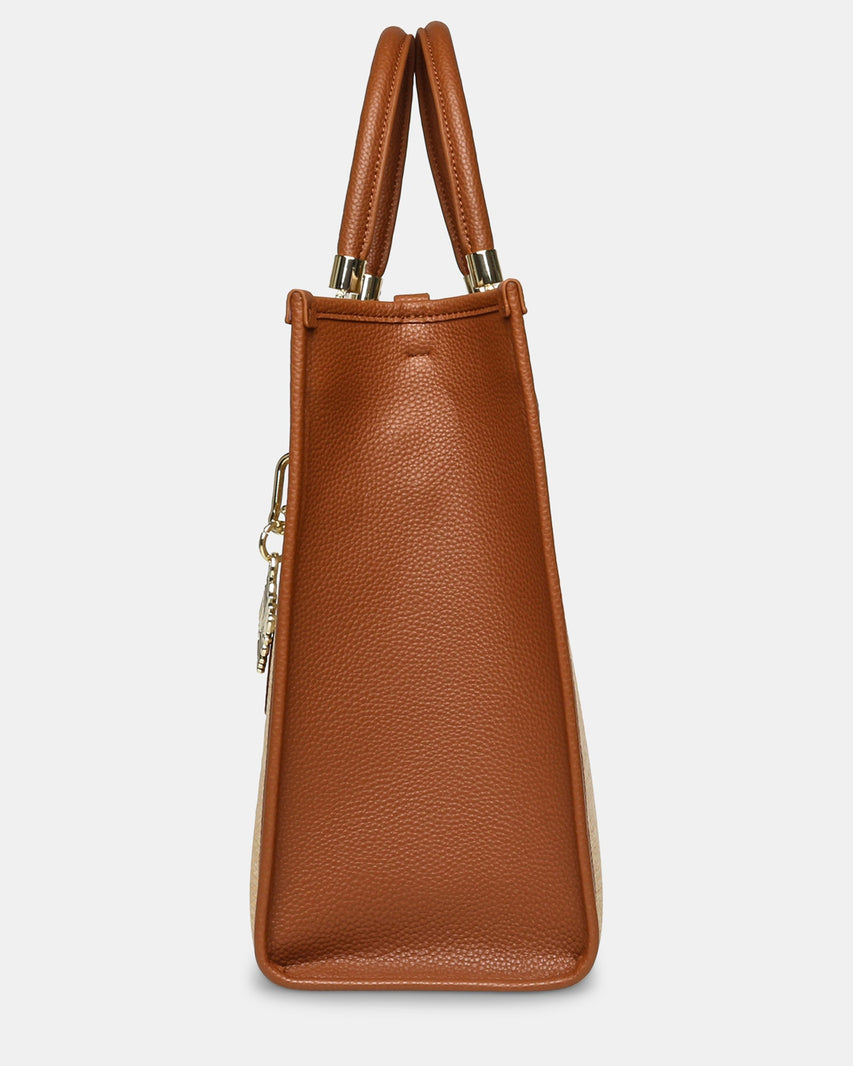 BRICHESS NATURAL - Handbags - Steve Madden Canada