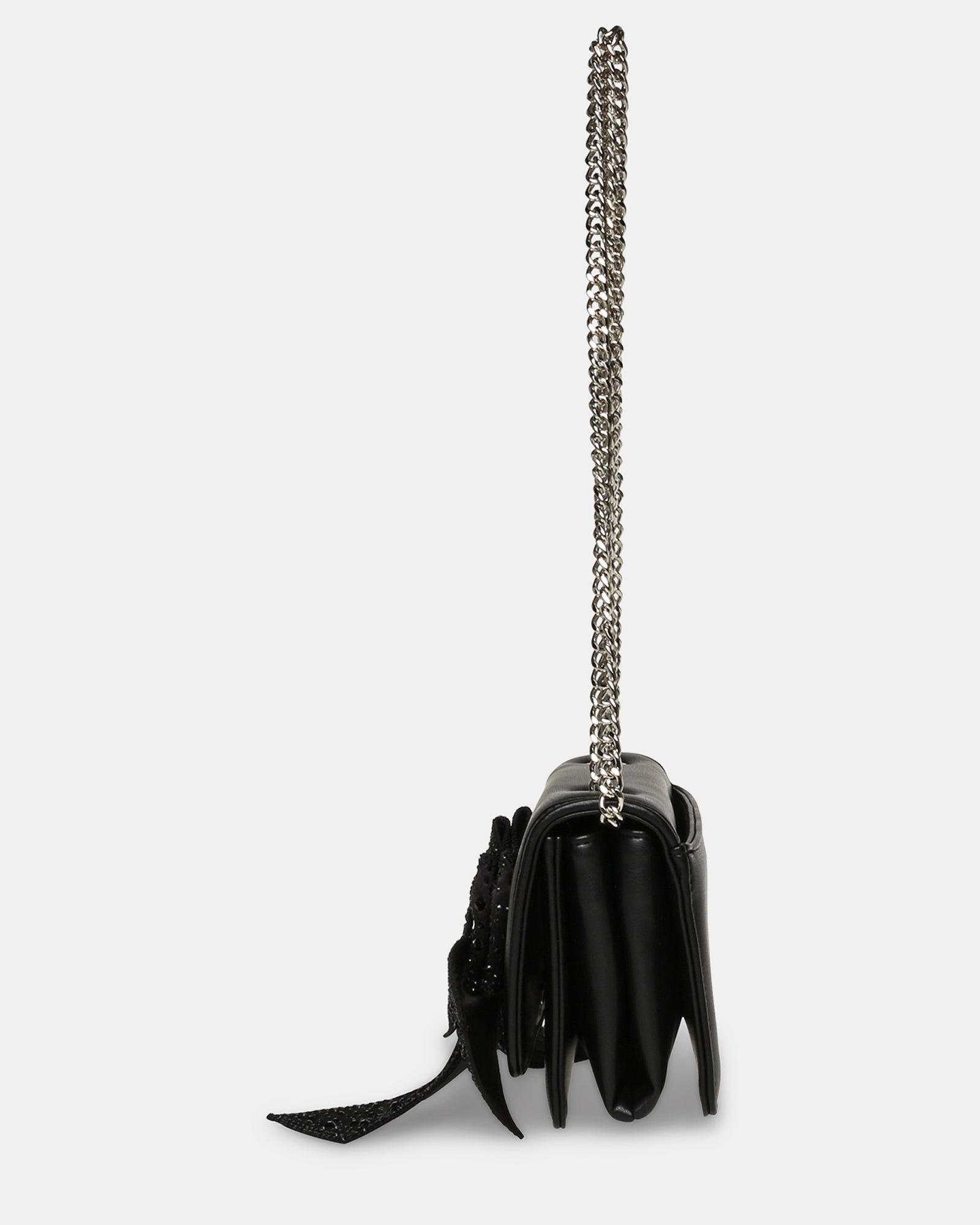 BSAUCERR BLACK SATIN - Handbags - Steve Madden Canada