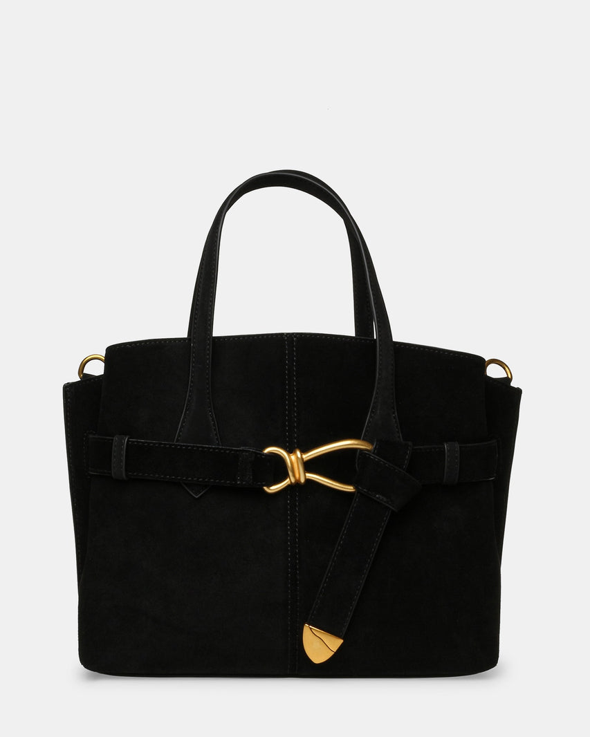 BSOOKIE BLACK SUEDE - Handbags - Steve Madden Canada