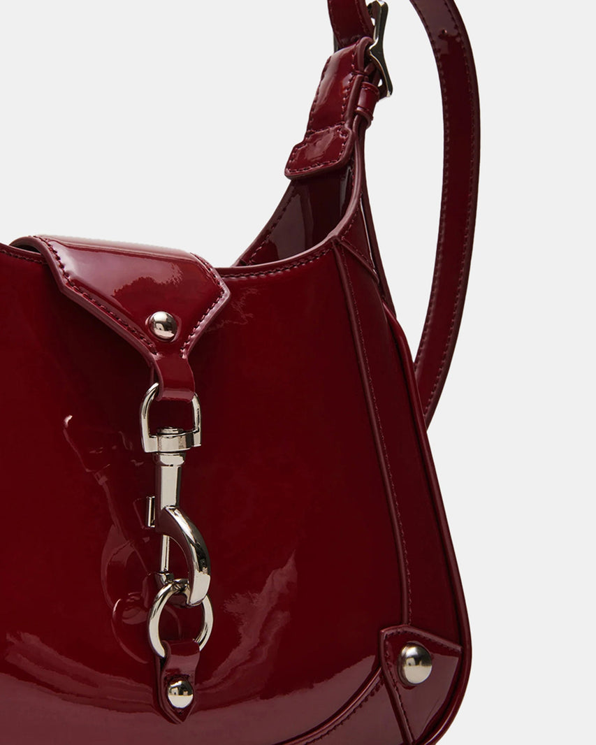 BTULLY-P BURGUNDY PATENT - Handbags - Steve Madden Canada