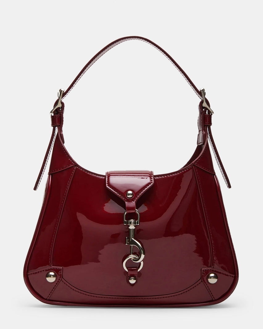 BTULLY-P BURGUNDY PATENT - Handbags - Steve Madden Canada