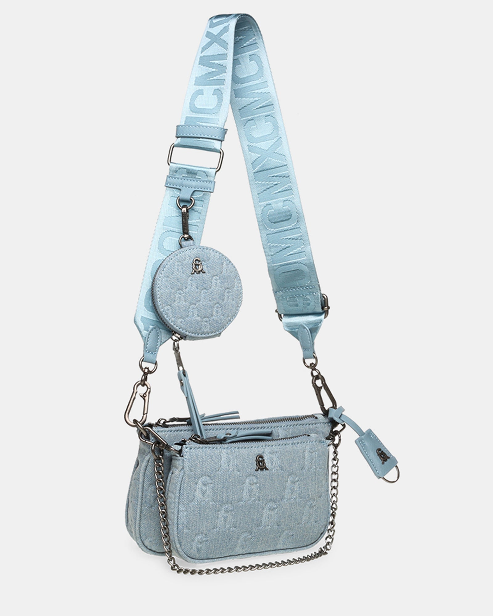 BURGENT1 DENIM - Handbags - Steve Madden Canada