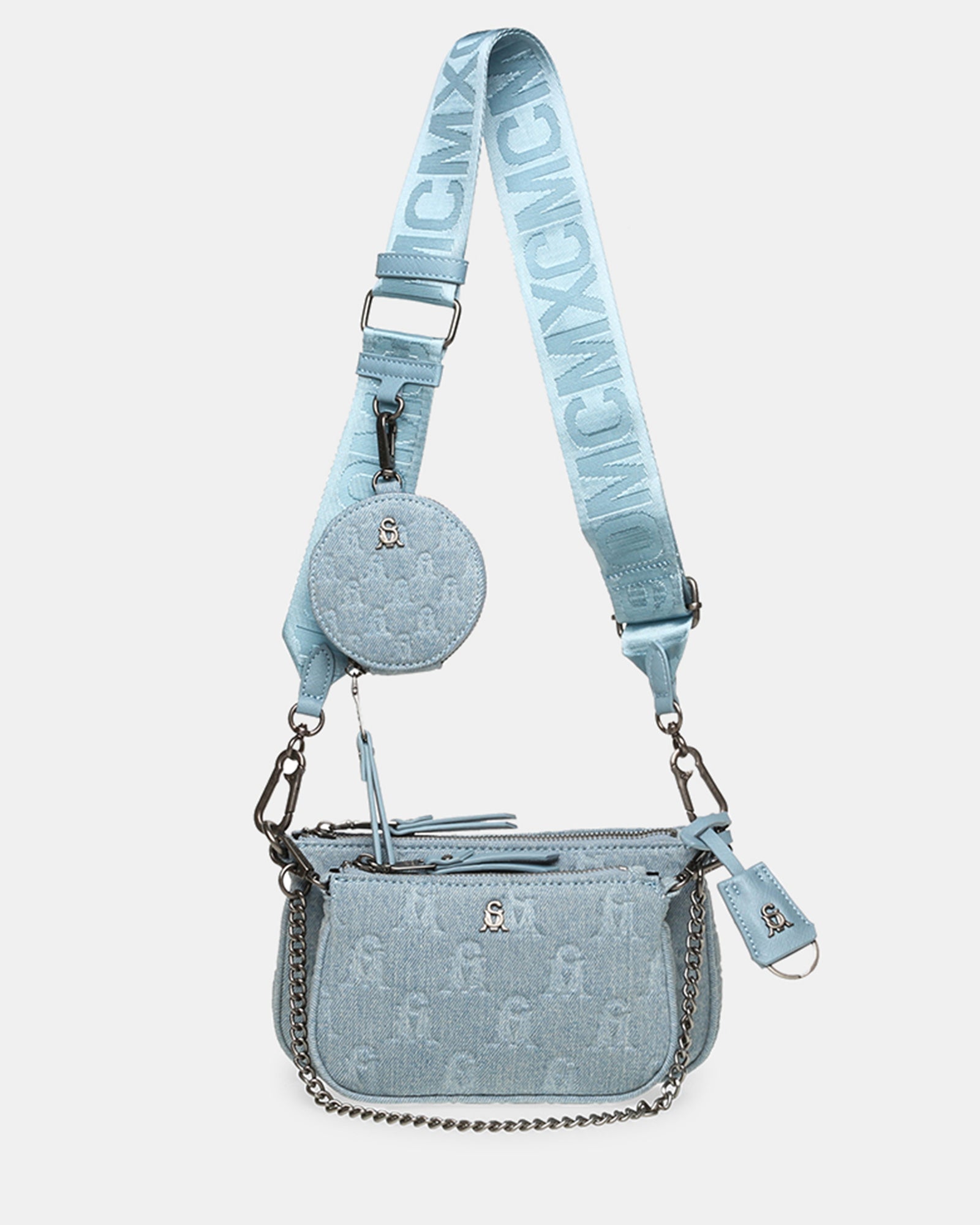 BURGENT1 DENIM - Handbags - Steve Madden Canada
