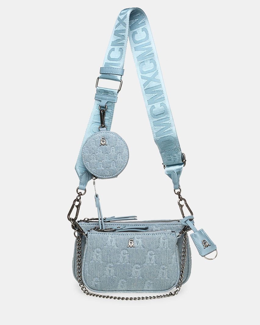 BURGENT1 DENIM - Handbags - Steve Madden Canada
