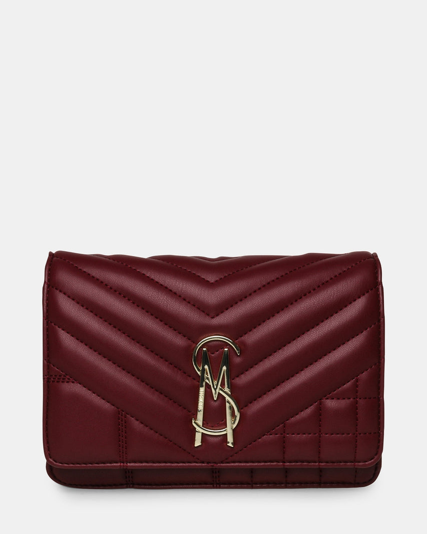 BVOLER-Q BURGUNDY - Handbags - Steve Madden Canada