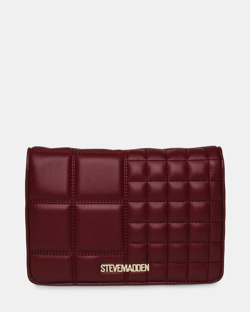 BVOLER-Q BURGUNDY - Handbags - Steve Madden Canada