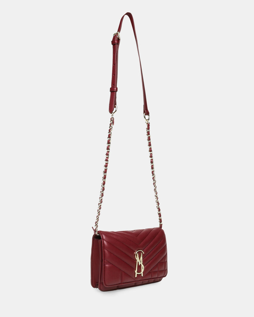 BVOLER-Q BURGUNDY - Handbags - Steve Madden Canada