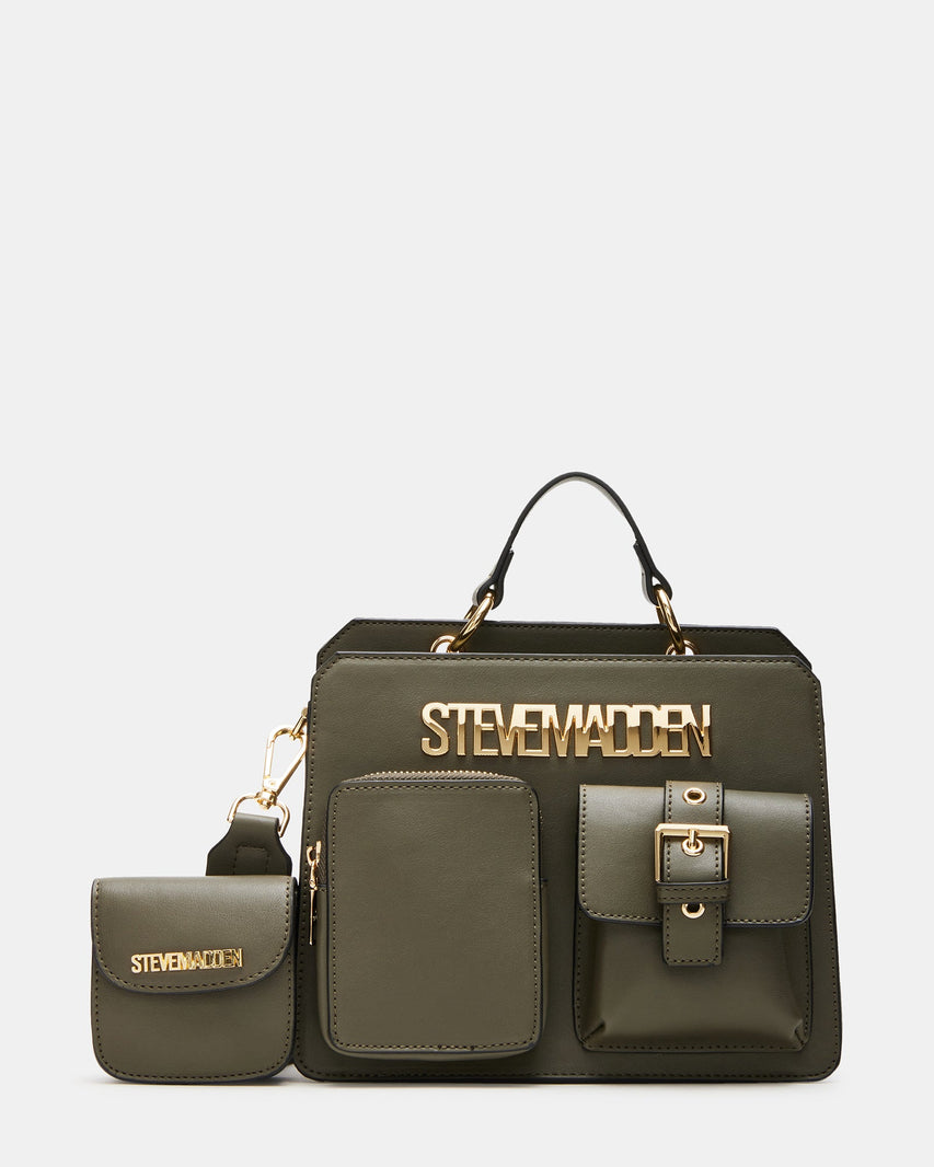 BEVELYNU OLIVE - Handbags - Steve Madden Canada