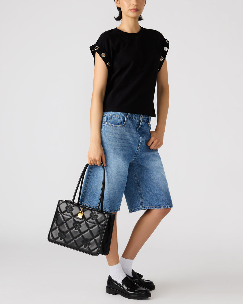 BAILES BLACK - Handbags - Steve Madden Canada