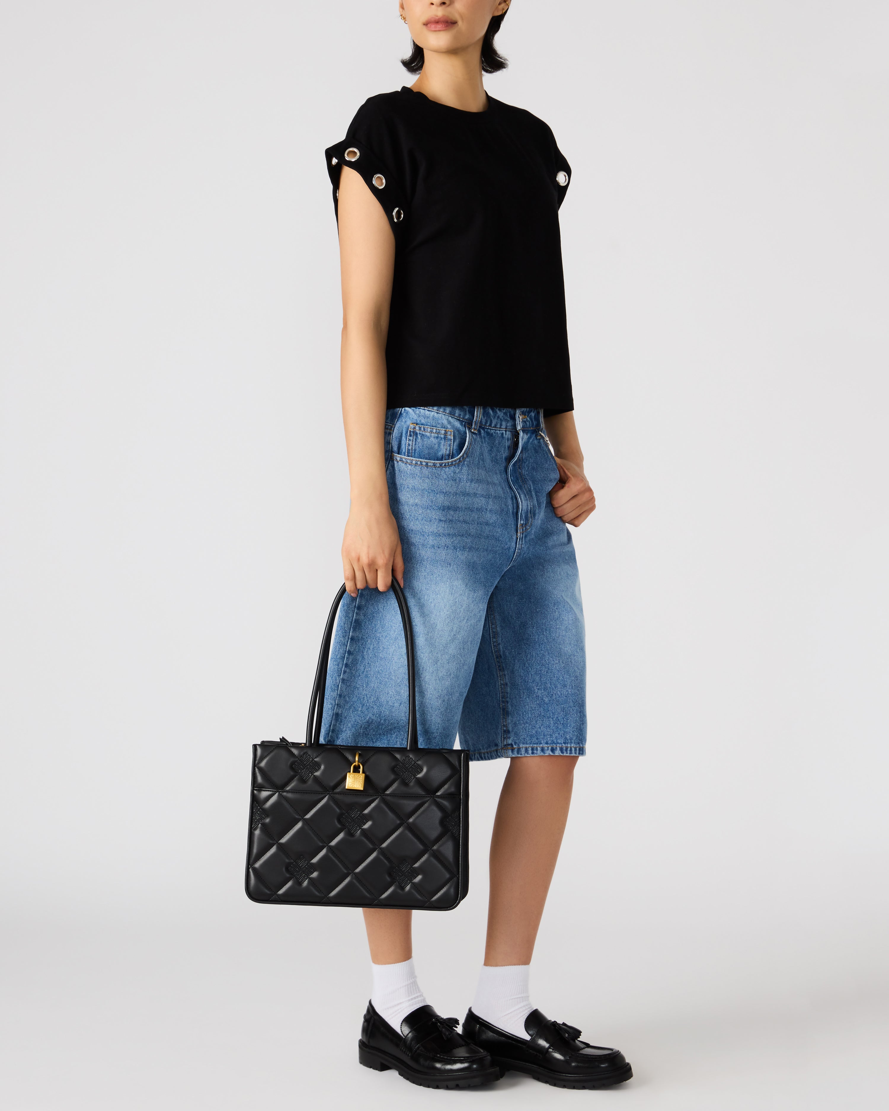 BAILES BLACK - Handbags - Steve Madden Canada