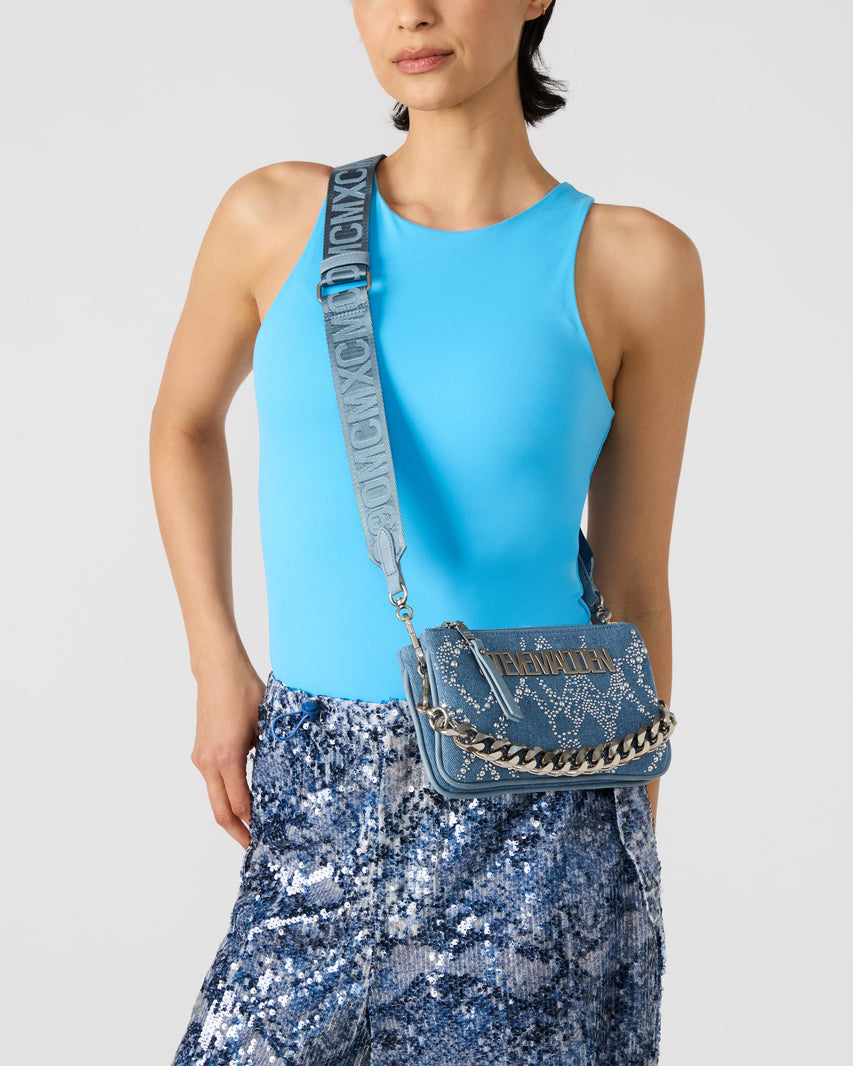 BARRA BLUE MULTI - Handbags - Steve Madden Canada