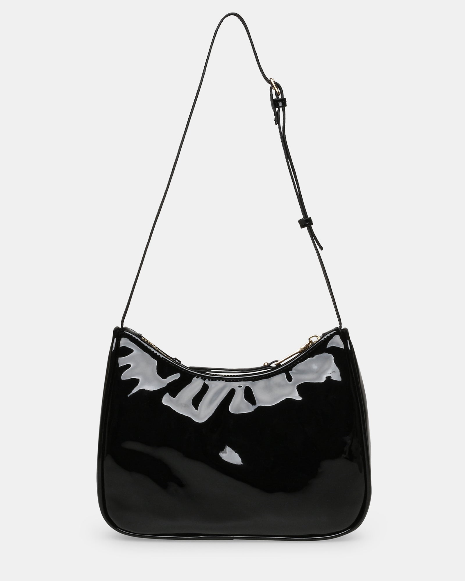 BLIANA-2 BLACK PATENT - Handbags - Steve Madden Canada
