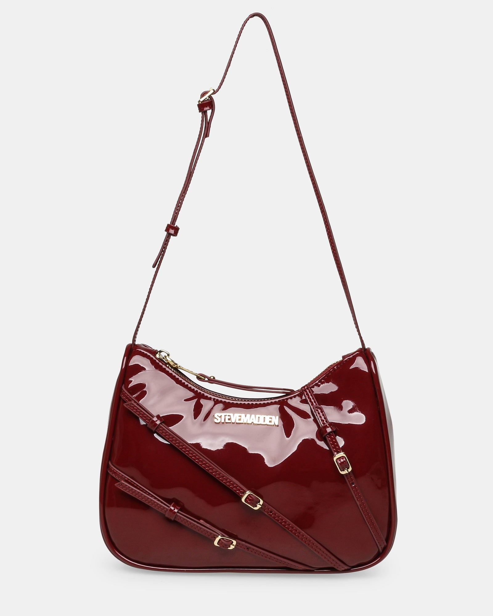 BLIANA-2 RED PATENT - Handbags - Steve Madden Canada