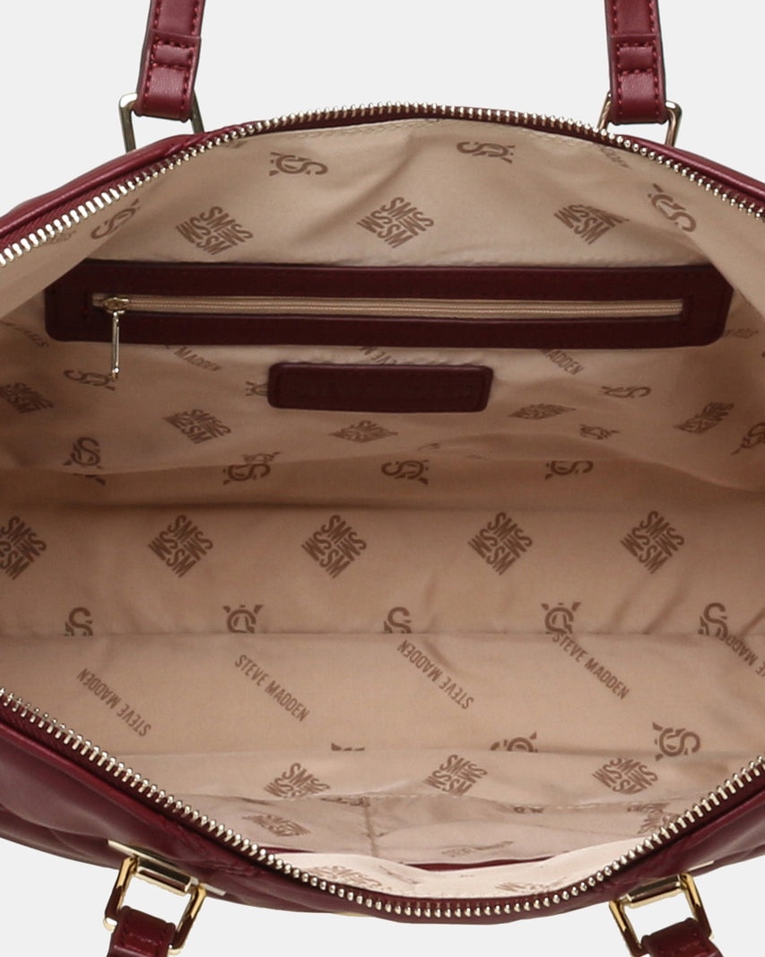 BVUSE BURGUNDY - Handbags - Steve Madden Canada