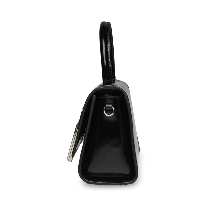 BEMBLEM BLACK LEATHER - Handbags - Steve Madden Canada