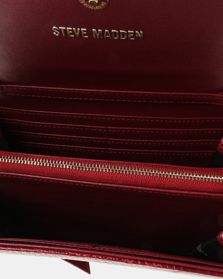 BEXALT BURGUNDY - Handbags - Steve Madden Canada