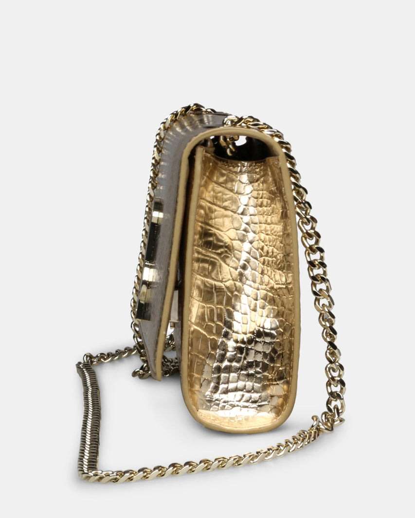 BRAMONIE GOLD - Handbags - Steve Madden Canada