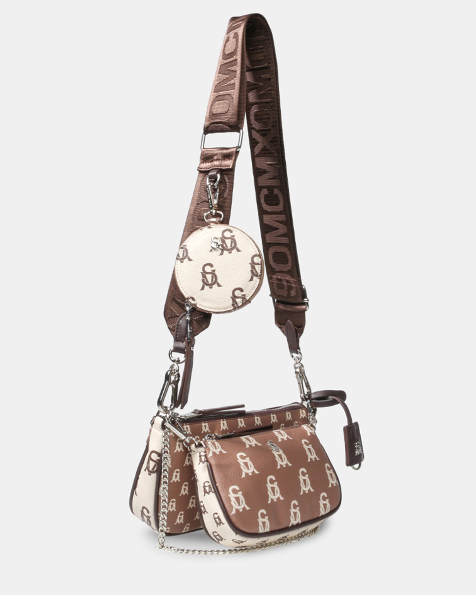 BURGENT-B TAN MULTI - Handbags - Steve Madden Canada