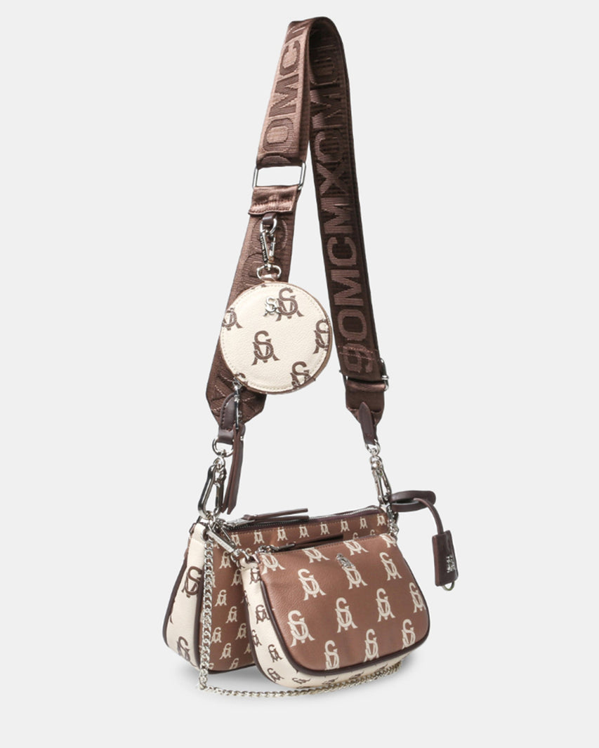 BURGENT-B TAN MULTI - Handbags - Steve Madden Canada