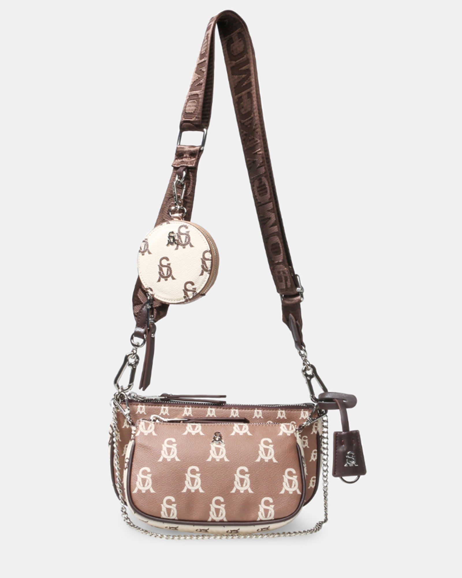 BURGENT-B TAN MULTI - Handbags - Steve Madden Canada