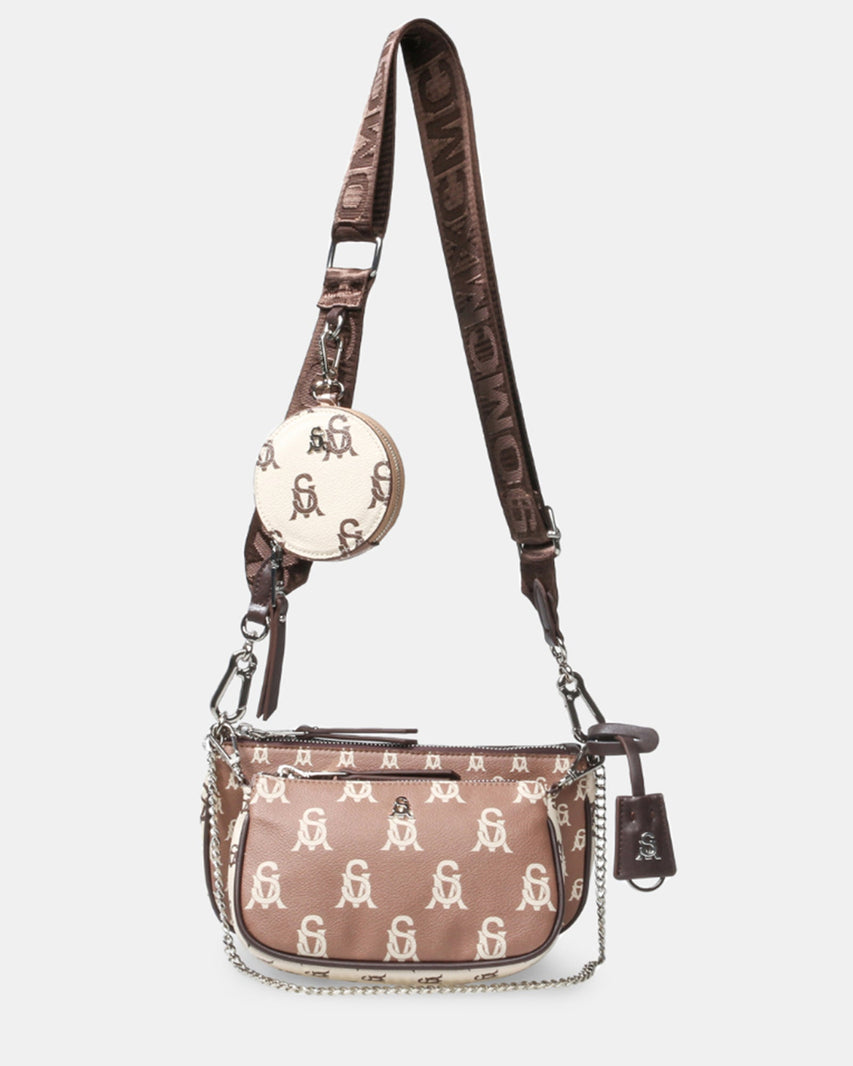 BURGENT-B TAN MULTI - Handbags - Steve Madden Canada