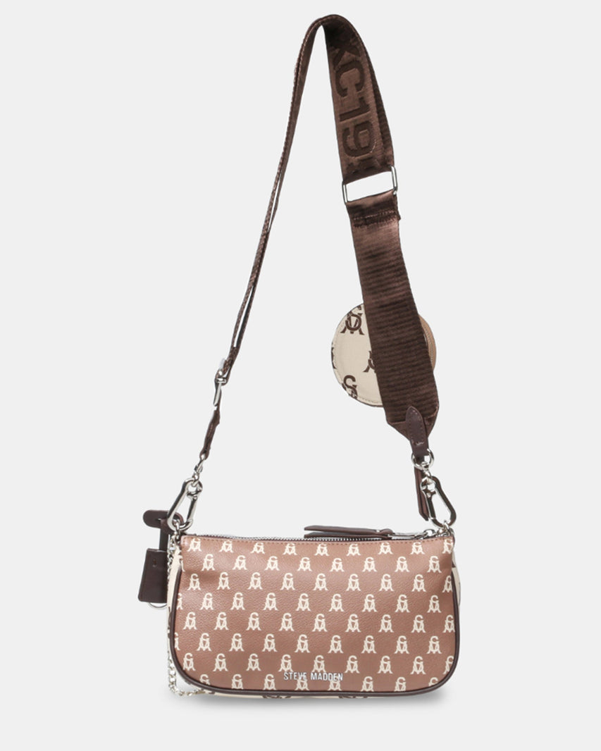 BURGENT-B TAN MULTI - Handbags - Steve Madden Canada