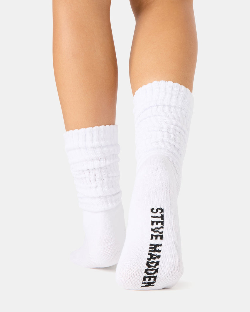 SIMONE SOCKS WHITE - Accessories - Steve Madden Canada
