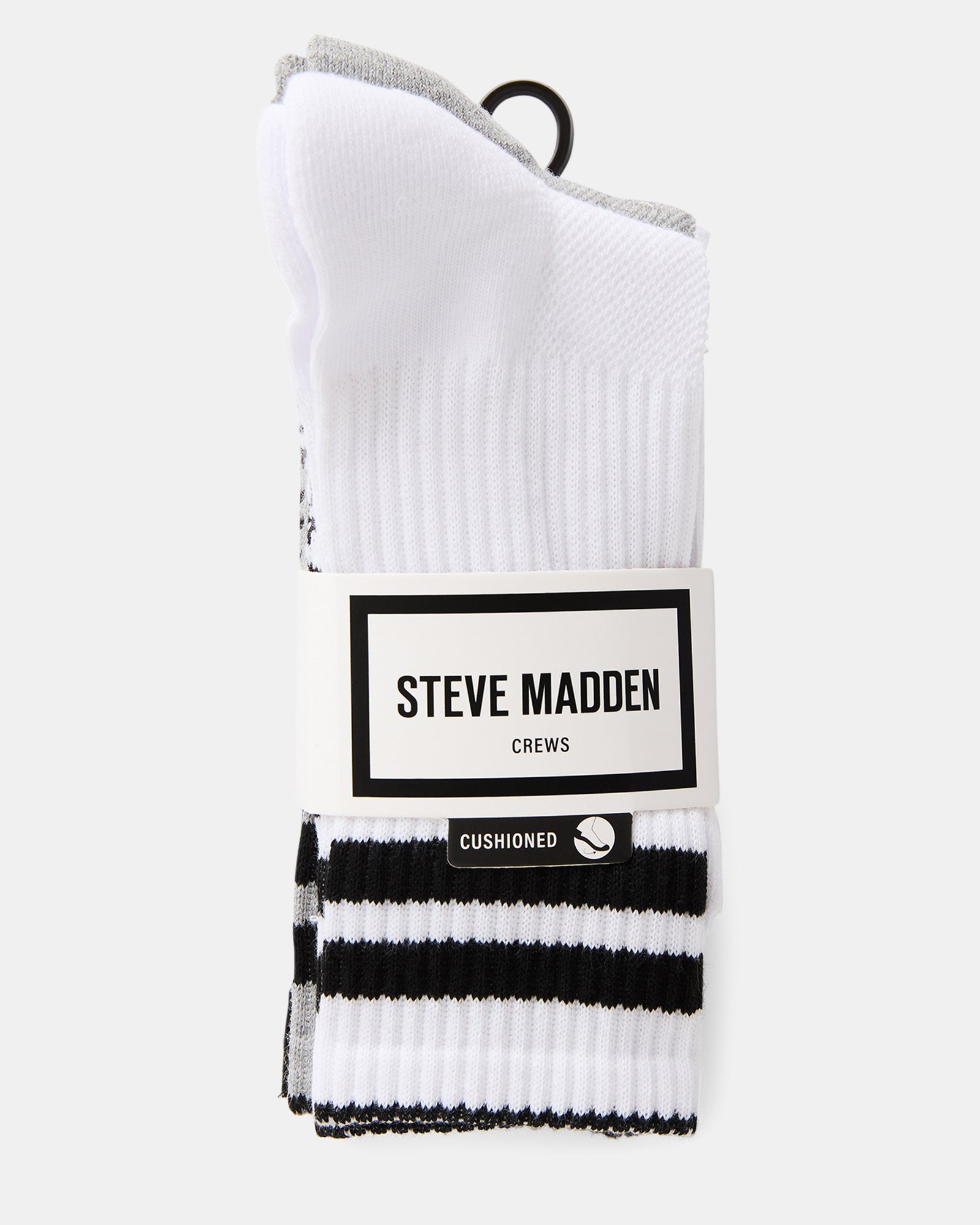 STACIA SOCKS WHITE MULTI - Accessories - Steve Madden Canada