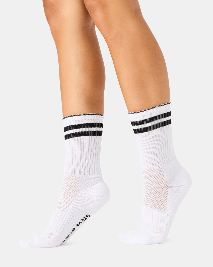 STACIA SOCKS WHITE MULTI - Accessories - Steve Madden Canada