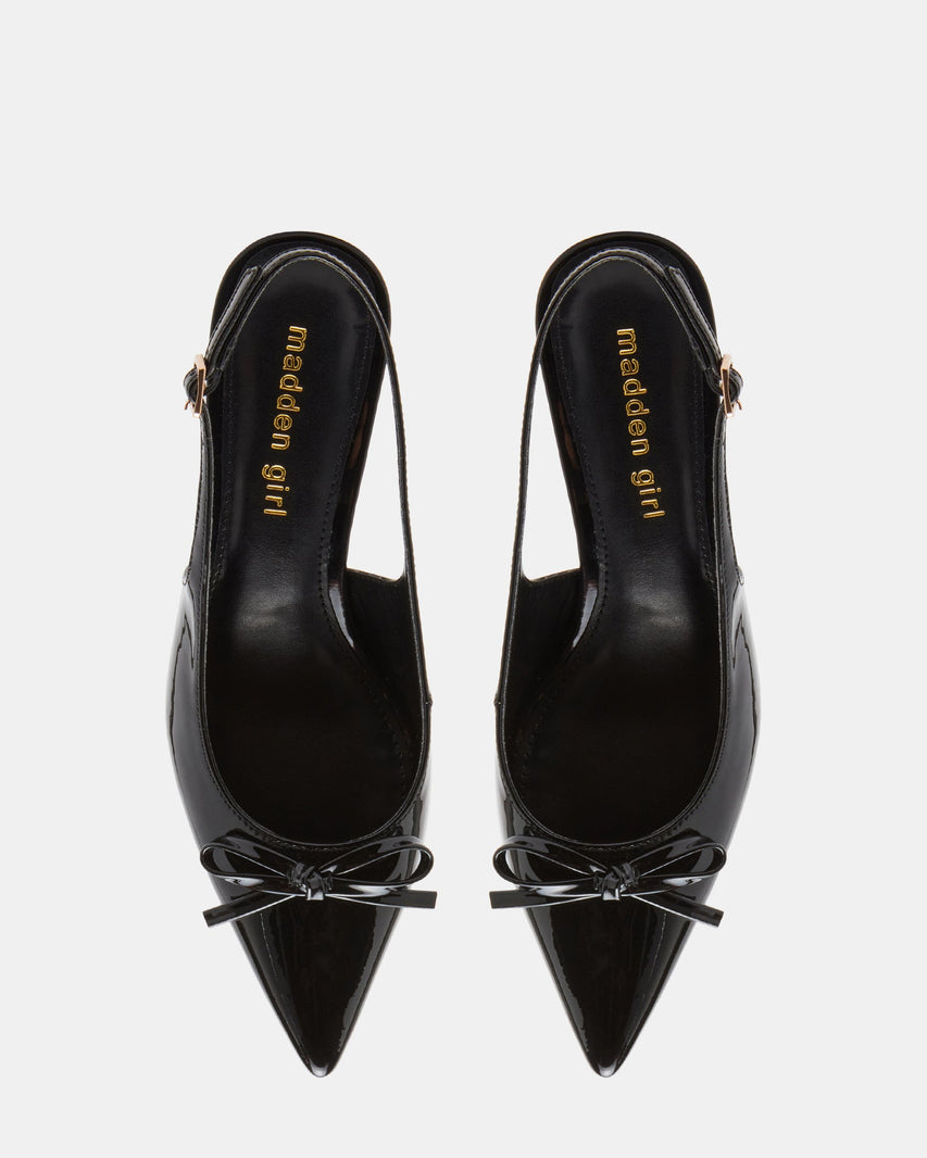 VOGUE BLACK PATENT - Women's Shoes - Steve Madden Canada