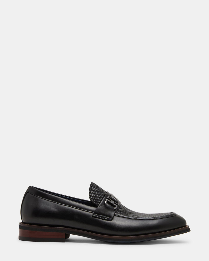 AMBOY BLACK LEATHER - Men's Shoes - Steve Madden Canada
