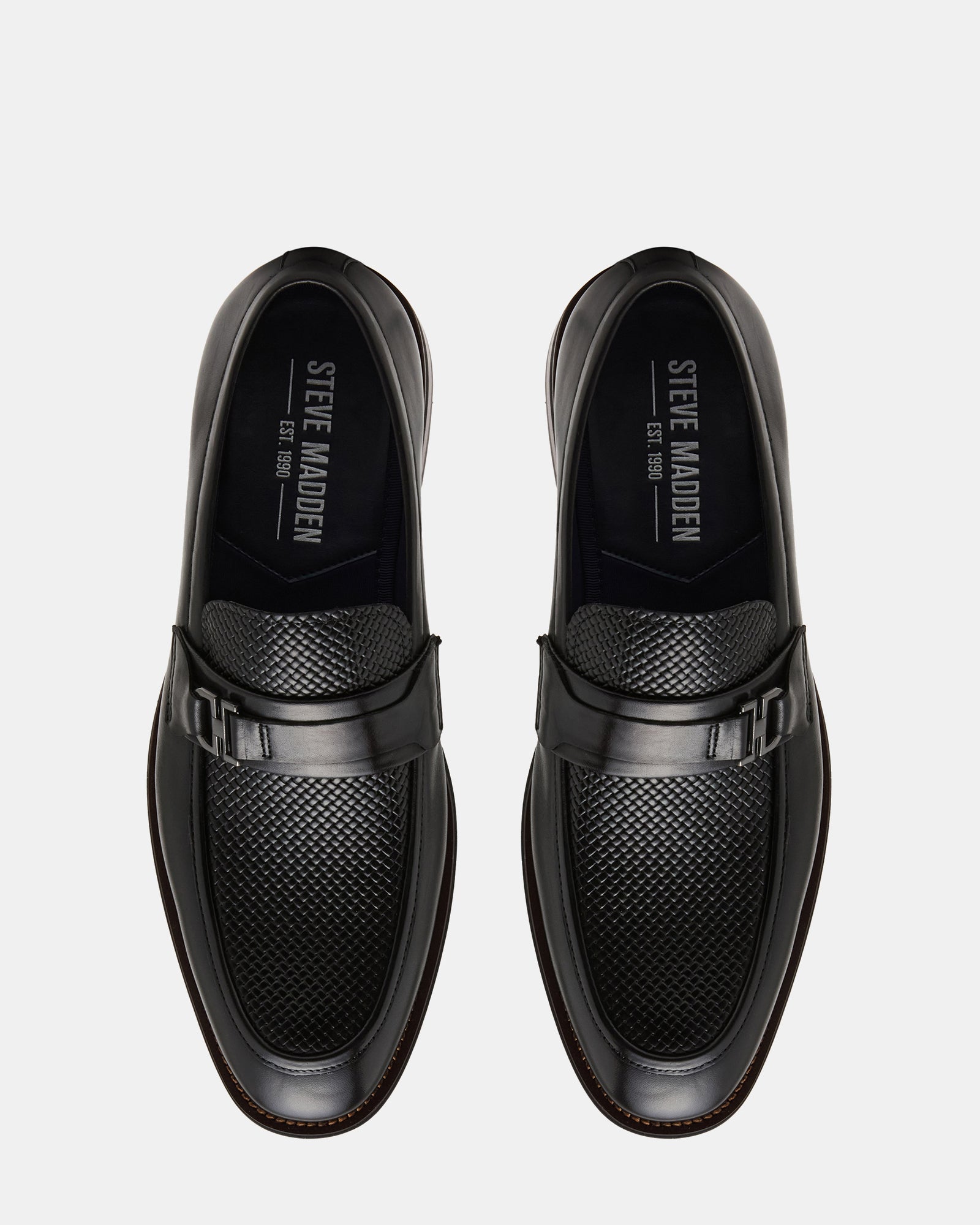 AMBOY BLACK LEATHER - Men's Shoes - Steve Madden Canada