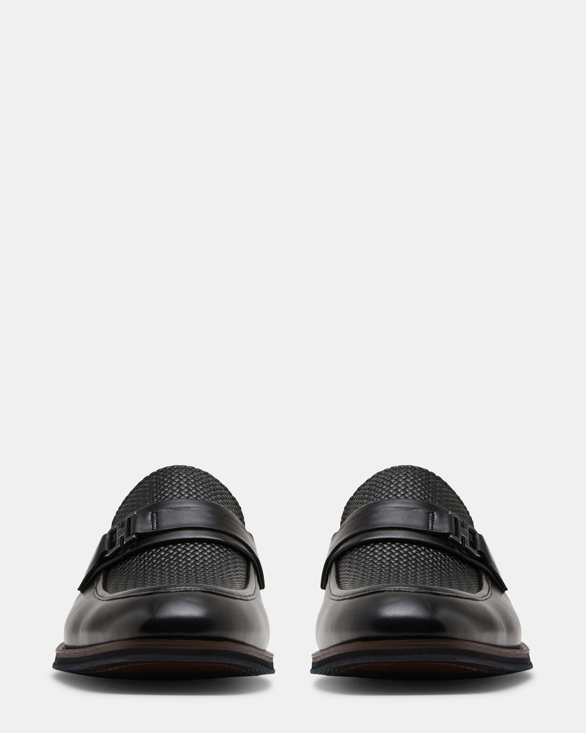 AMBOY BLACK LEATHER - Men's Shoes - Steve Madden Canada