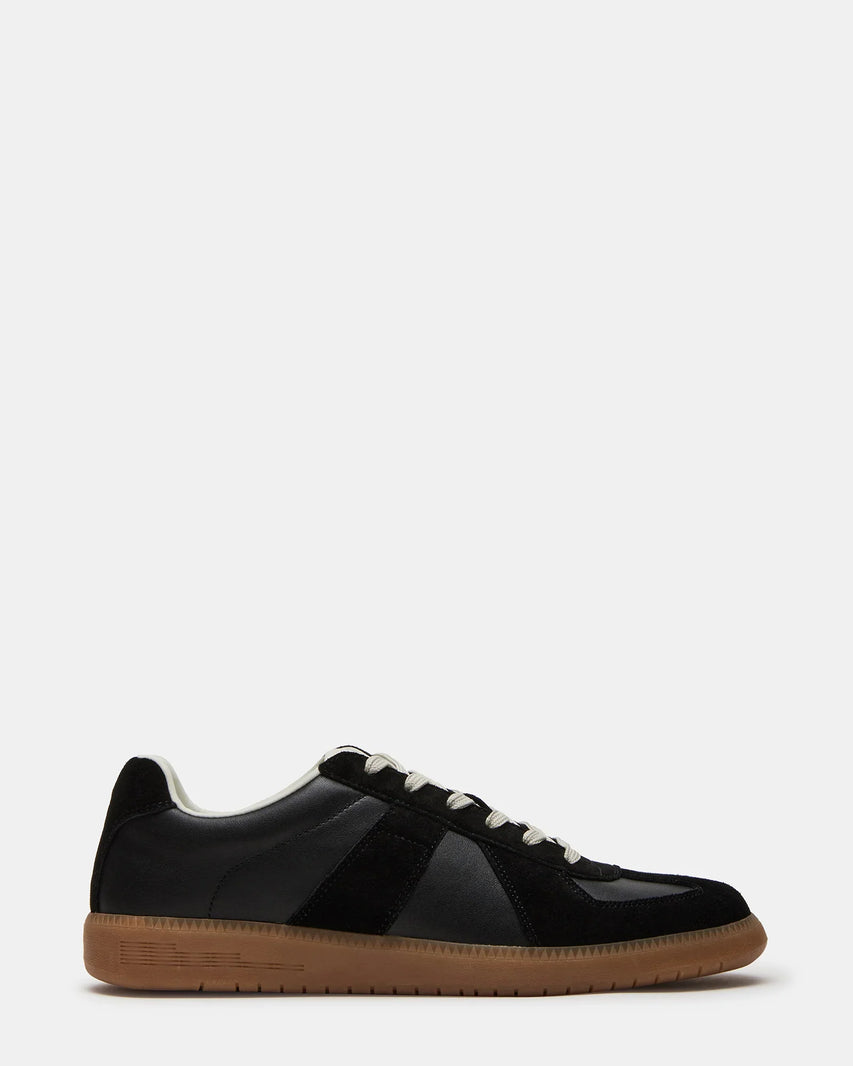DIXINM BLACK LEATHER - Men's Shoes - Steve Madden Canada