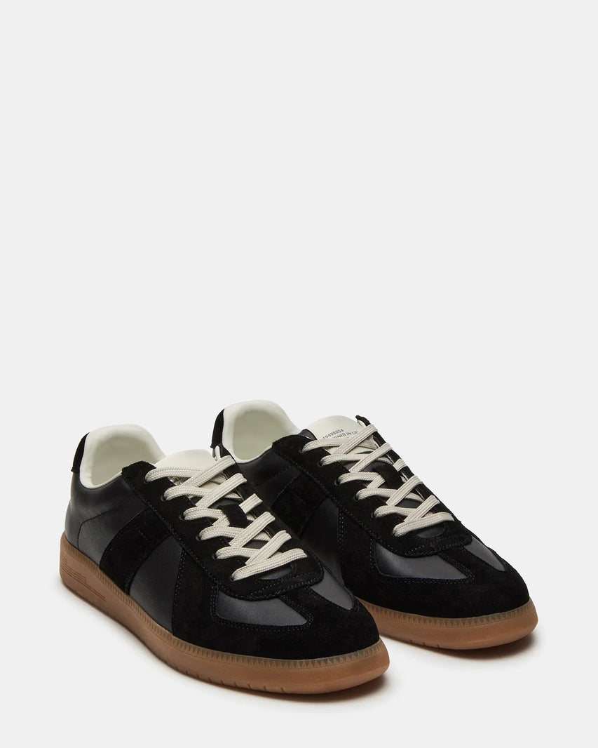 DIXINM BLACK LEATHER - Men's Shoes - Steve Madden Canada