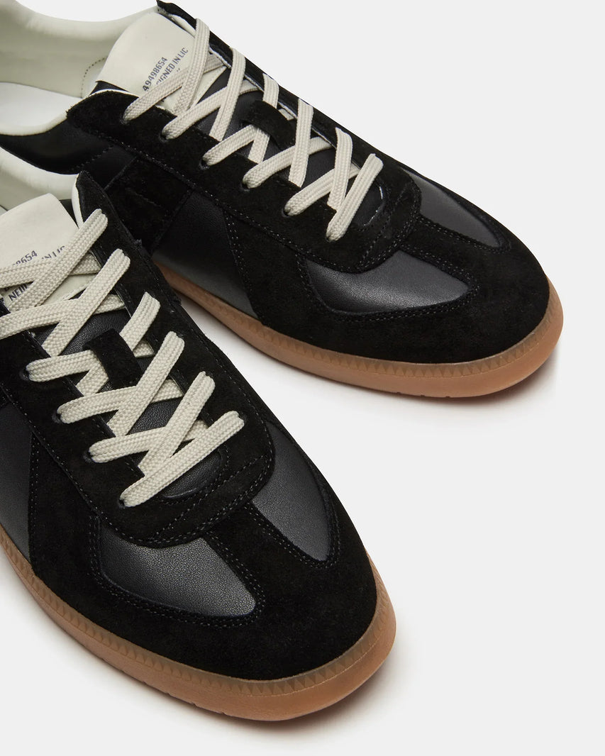 DIXINM BLACK LEATHER - Men's Shoes - Steve Madden Canada