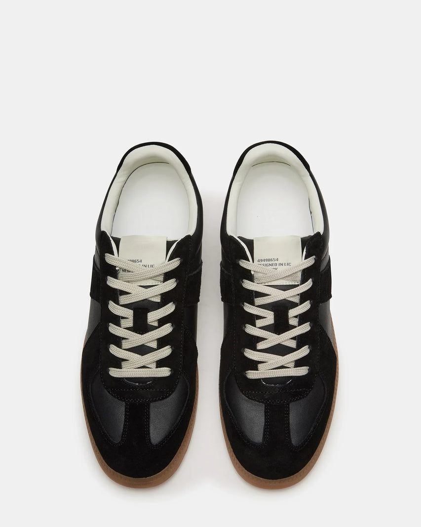 DIXINM BLACK LEATHER - Men's Shoes - Steve Madden Canada