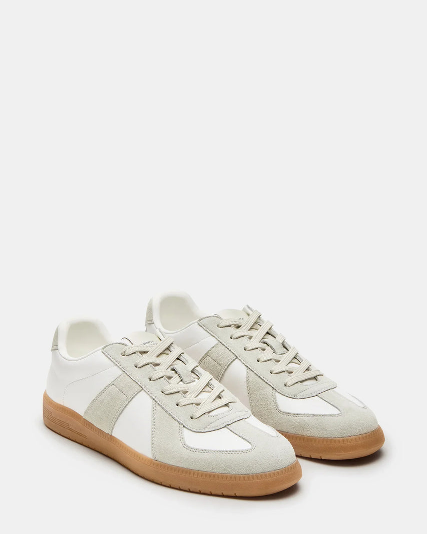 DIXINM WHITE LEATHER - Men's Shoes - Steve Madden Canada