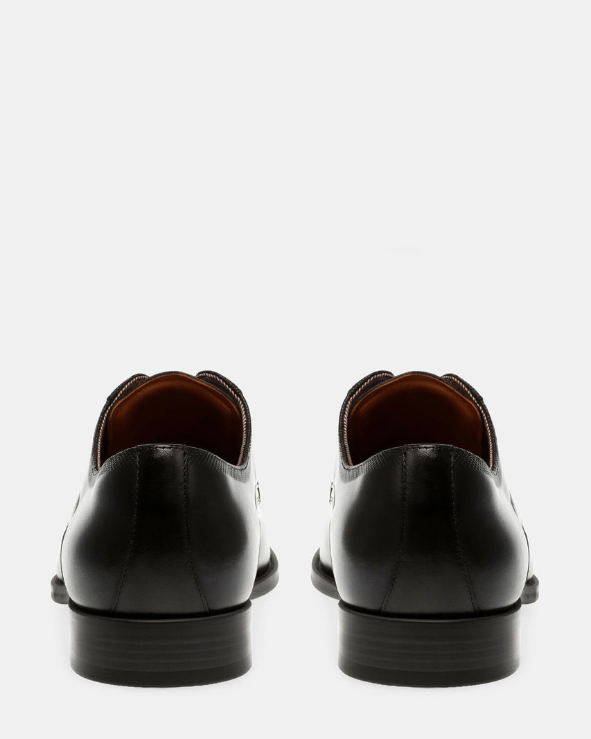 GIANNO BLACK LEATHER - Men's Shoes - Steve Madden Canada
