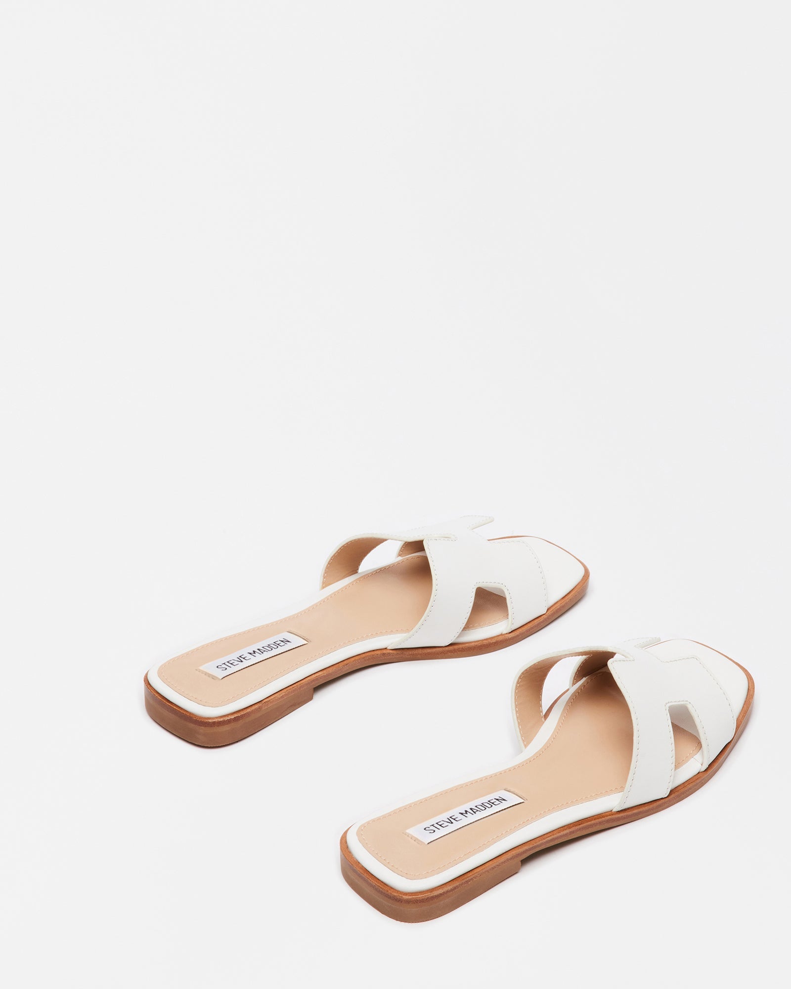 HADYN WHITE LEATHER - Women's Shoes - Steve Madden Canada
