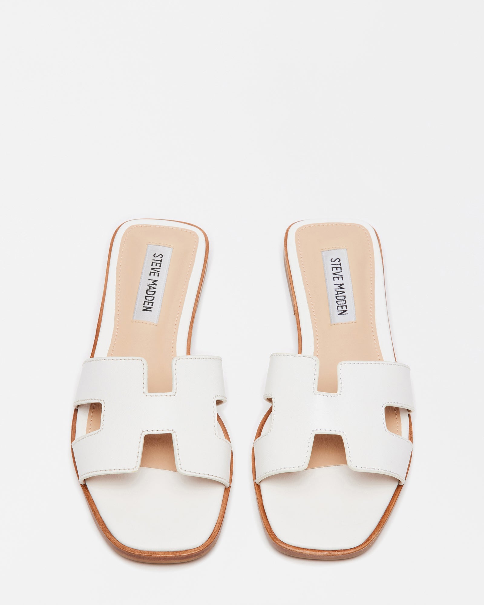 HADYN WHITE LEATHER - Women's Shoes - Steve Madden Canada