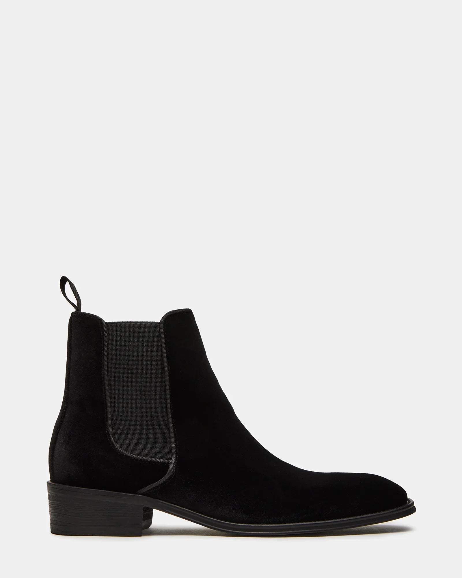 HAMLINN BLACK VELVET - Men's Shoes - Steve Madden Canada