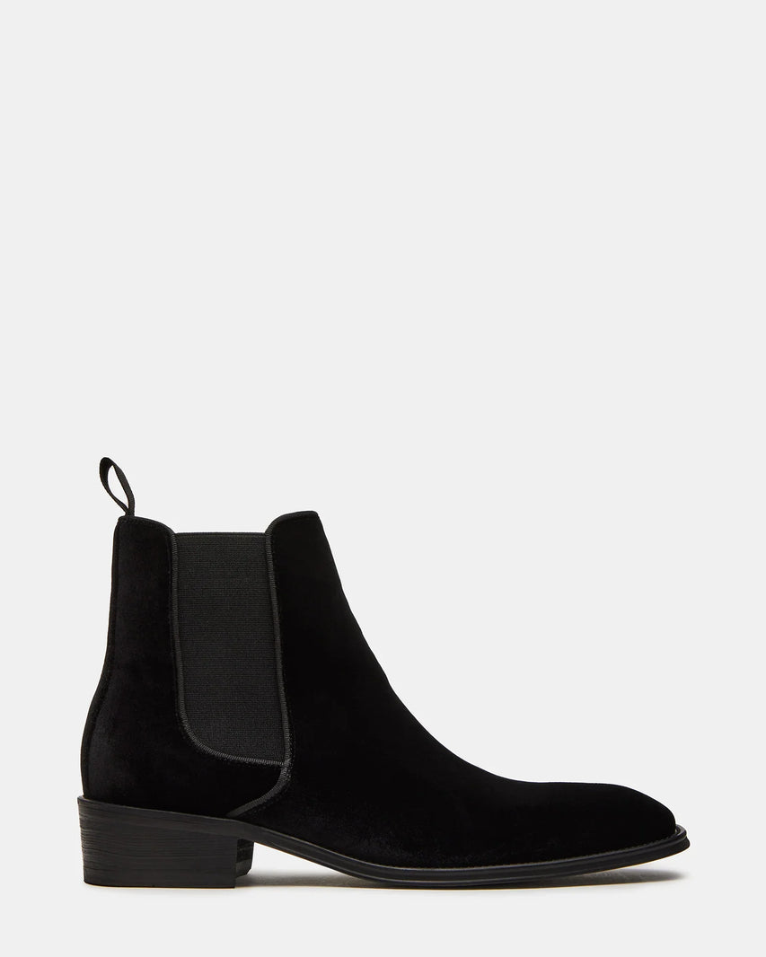 HAMLINN BLACK VELVET - Men's Shoes - Steve Madden Canada