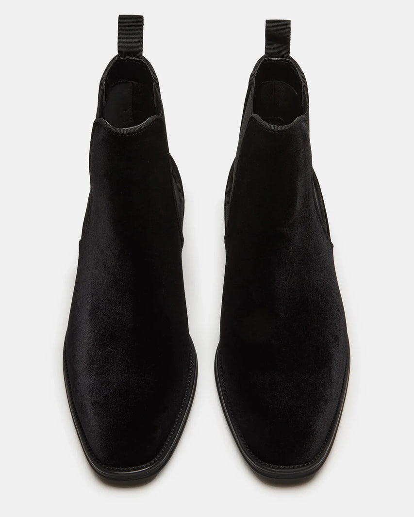 HAMLINN BLACK VELVET - Men's Shoes - Steve Madden Canada