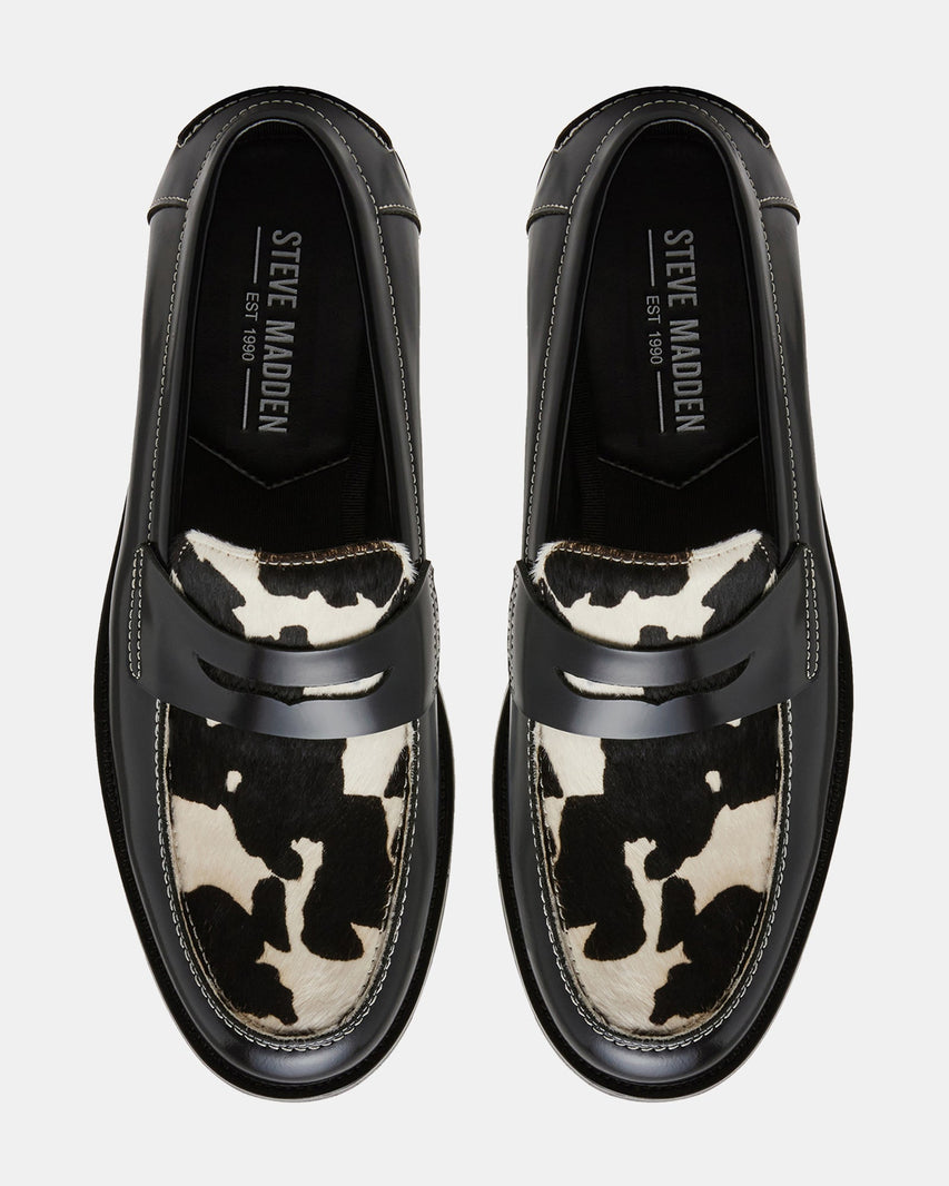 NATAN BLACK MULTI - Men's Shoes - Steve Madden Canada