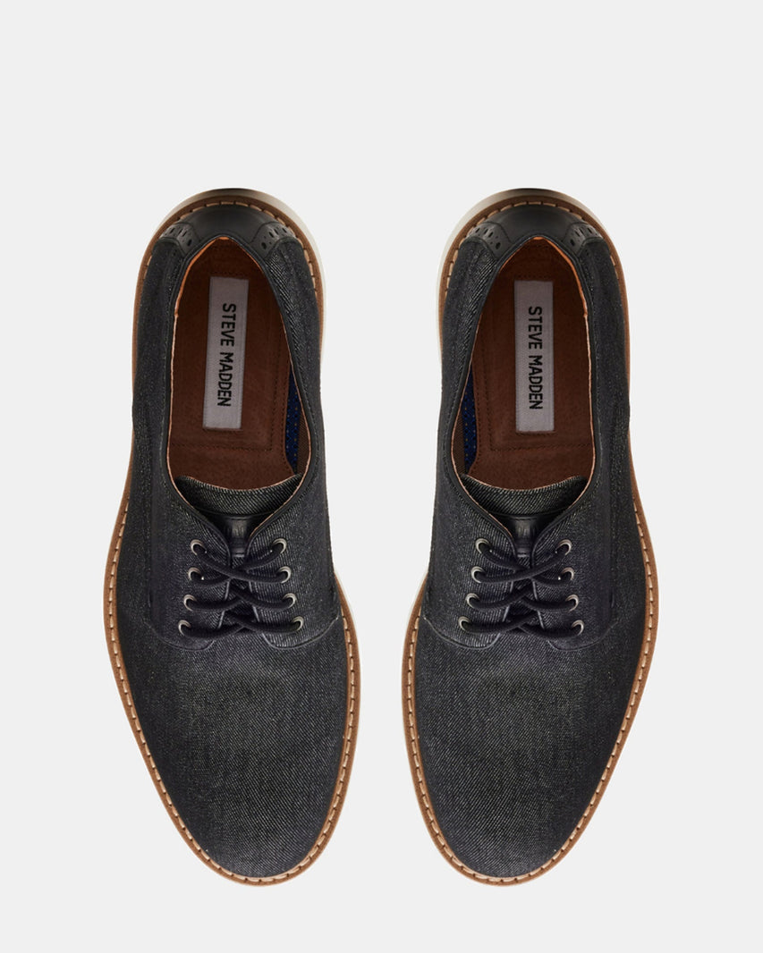 WAZABI BLACK FABRIC - Men's Shoes - Steve Madden Canada