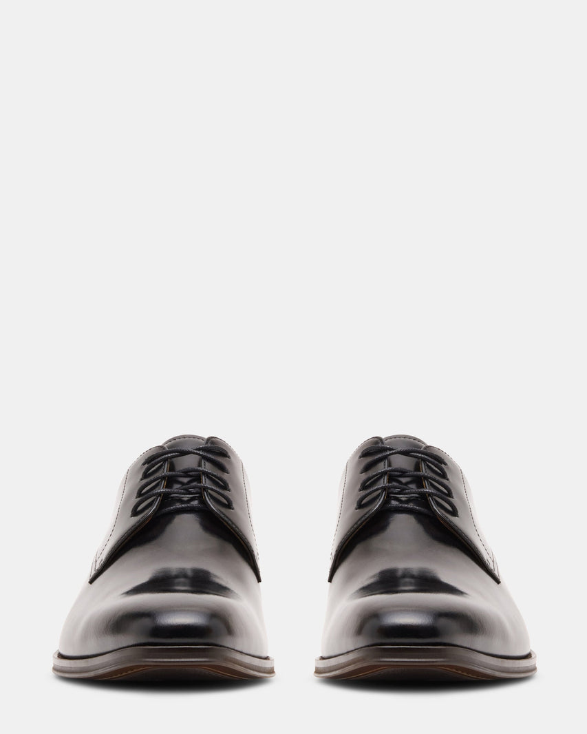 PARSCAL BLACK LEATHER - Men's Shoes - Steve Madden Canada