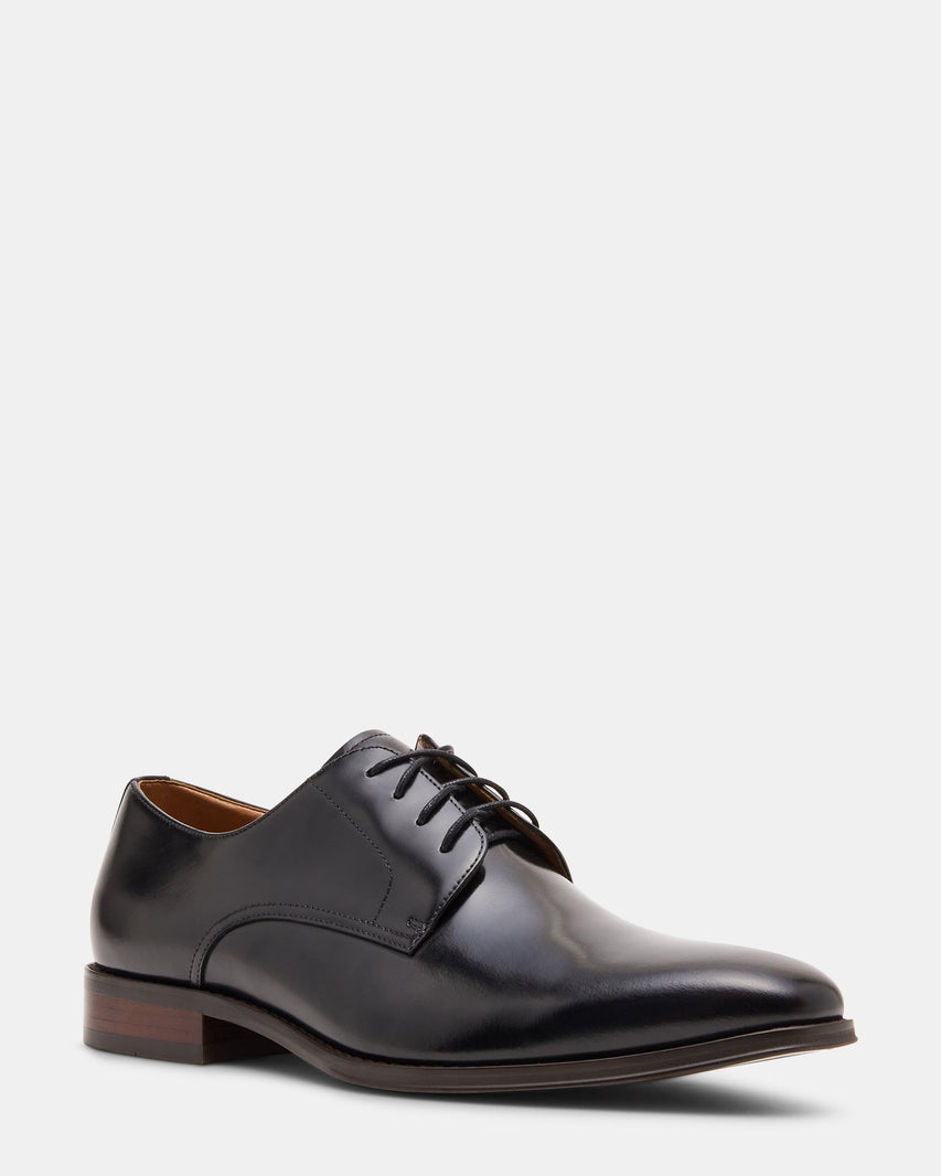 PARSCAL BLACK LEATHER - Men's Shoes - Steve Madden Canada