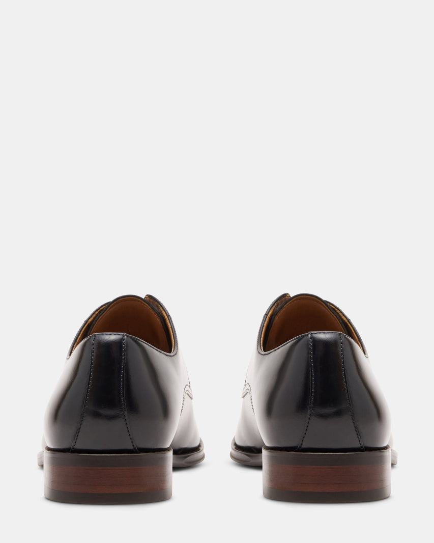 PARSCAL BLACK LEATHER - Men's Shoes - Steve Madden Canada