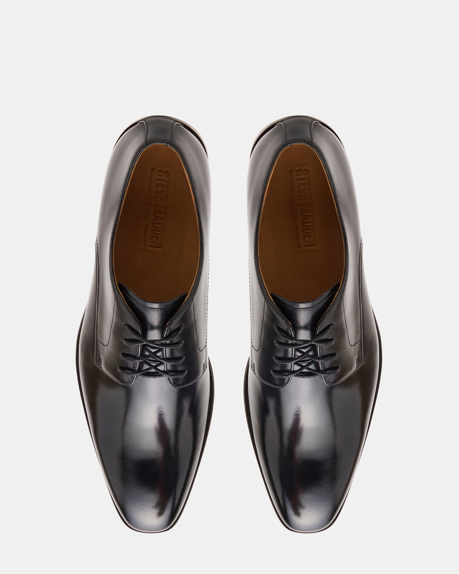 PARSCAL BLACK LEATHER - Men's Shoes - Steve Madden Canada